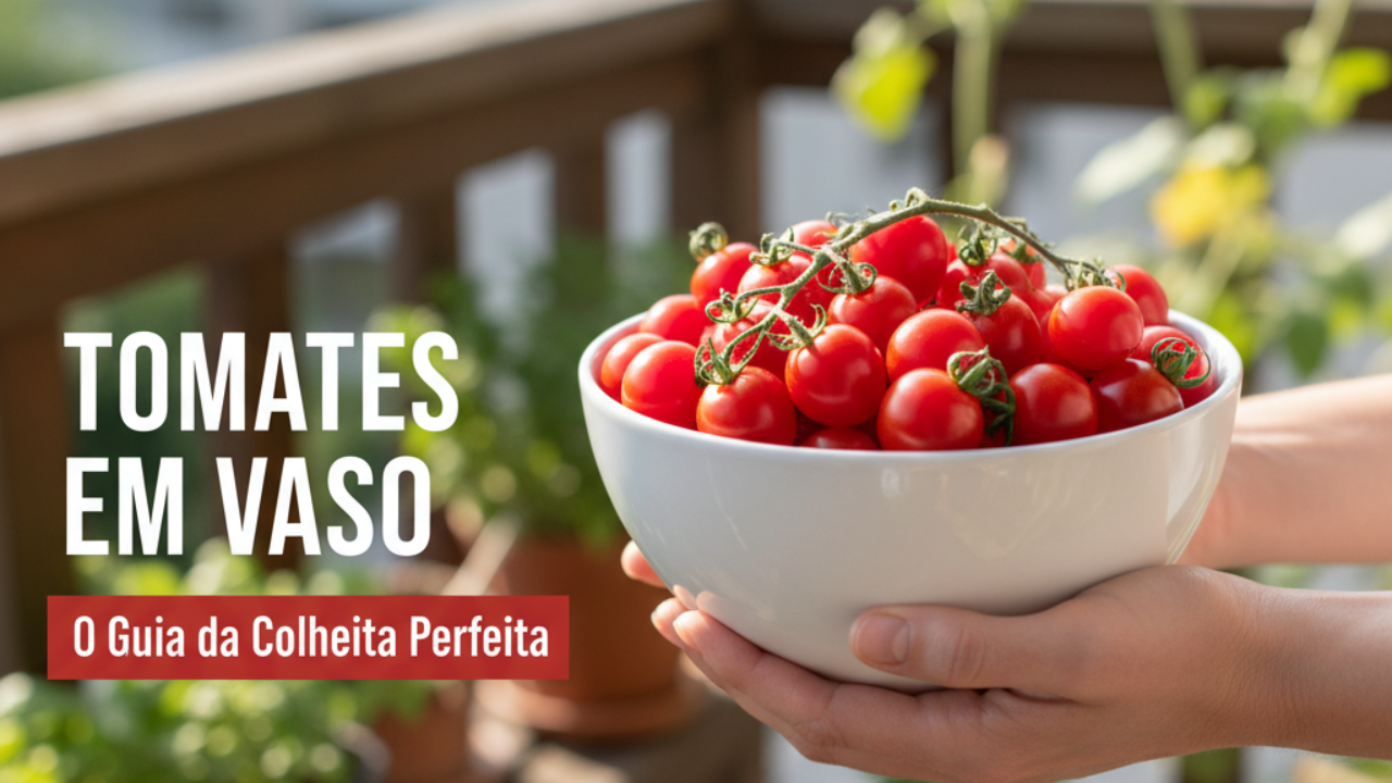 Tomate Cereja em Vaso: O Guia para uma Colheita Doce
