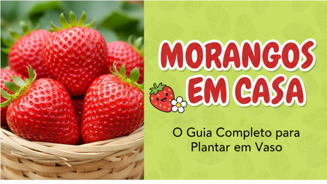 Como Plantar Morango em Vaso: Guia para Iniciantes