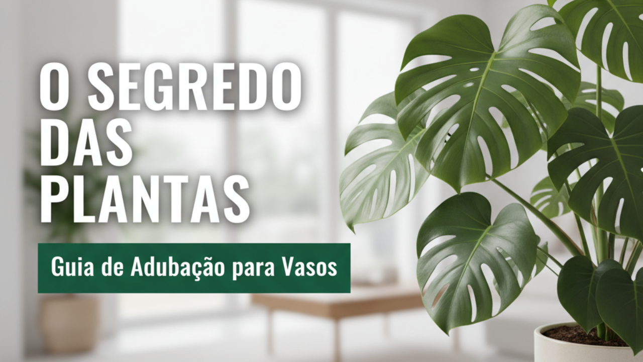 Adubação para Vasos: O Guia para Nutrir suas Plantas