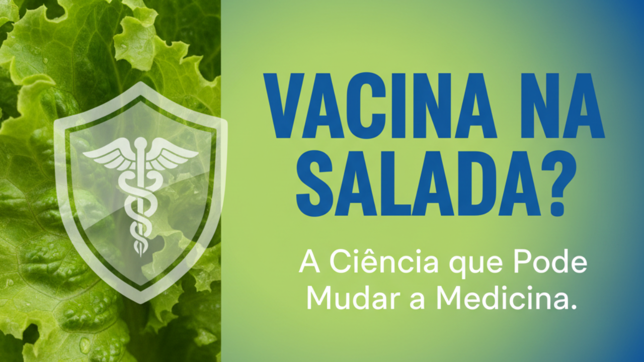 Vacinas Comestíveis: A Ciência que Pode Pôr a Saúde na Sua Salada